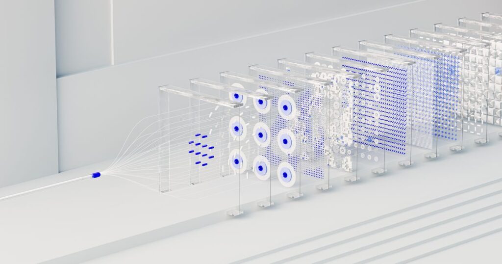 Optimización para motores generativos (GEO): visualización de inteligencia artificial y redes neuronales aplicadas al marketing digital