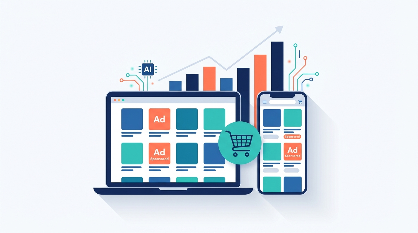 Retail media en 2026: anuncios de productos patrocinados en un marketplace online con datos e inteligencia artificial
